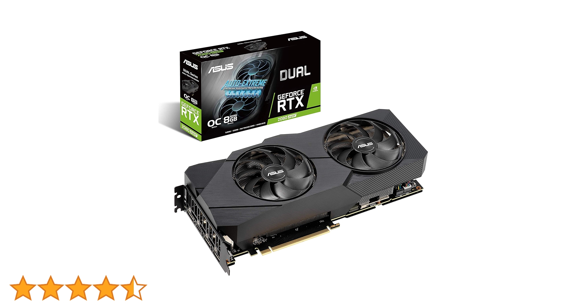 【動作確認済み】ASUS GeForce RTX2080 (確認事項あり) ASUS RTX2080 OC 動作確認済み